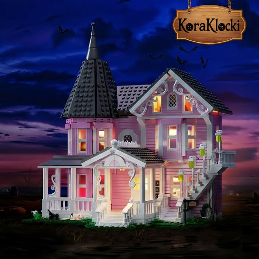 Różowy Pałac – Zestaw Klocków